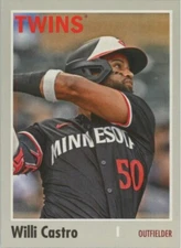 Willi Castro 2024 Topps Archives #190 Minnesota Twins MLB Baseball Card