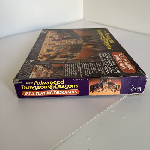 EXTREMADAMENTE RARO 1983 Dioramas Oficiales Avanzados de Mazmorras y Dragones - Imagen 4 de 17