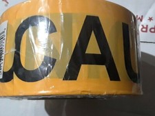 CAUTION Tape, Yellow 3 inch x 1000 Foot Roll,