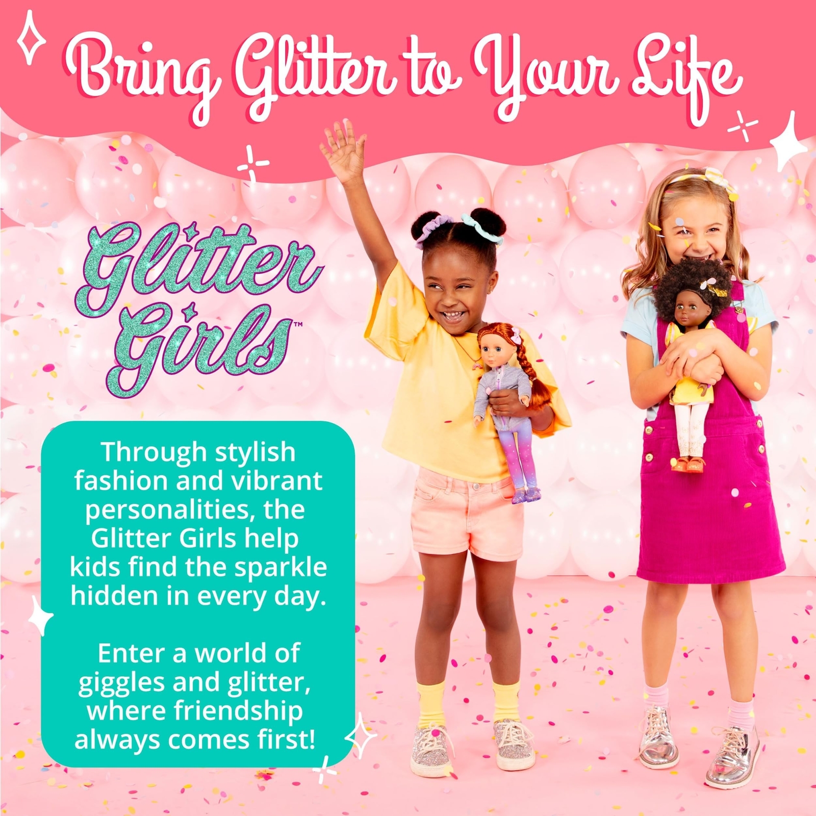 Glitter Girls Dolls Sarinia Fashion Doll, 14-Inch Doll For 3 Year Old Girls &...