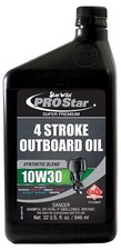 Star Brite 10W 30 Pro Super Premium Synthetic Blend 4 Stroke Outboard Oil...