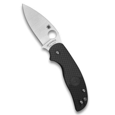 Spyderco C123PBK Sage 5 Lightweight 3'' Plain Edge Pocket Folding Knife