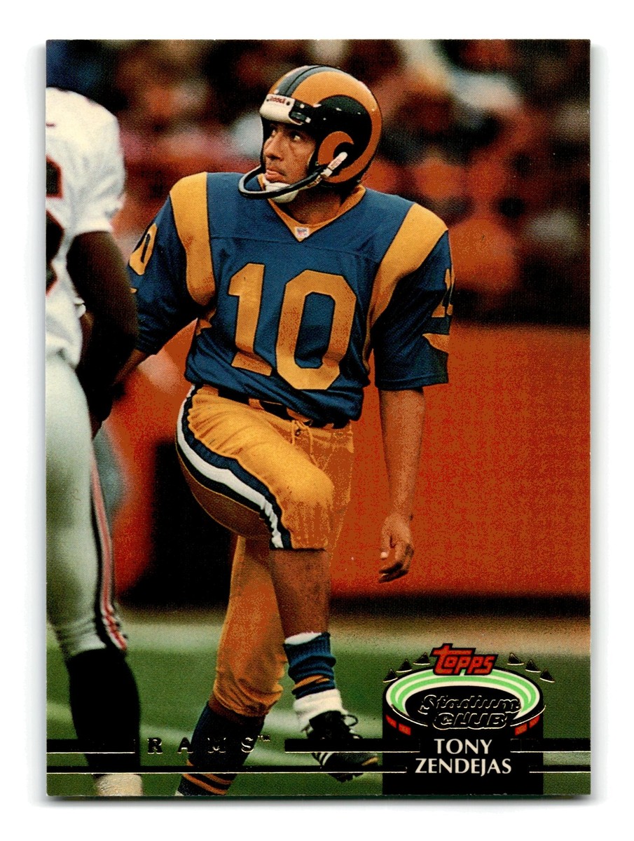 Tony Zendejas 1992 Stadium Club #561 Los Angeles Rams Mint | eBay