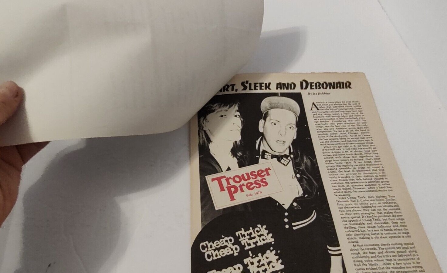 Cheap Trick HUGE Press Release/Photo Package 1977-1980 RARE HTF Comita Petersson