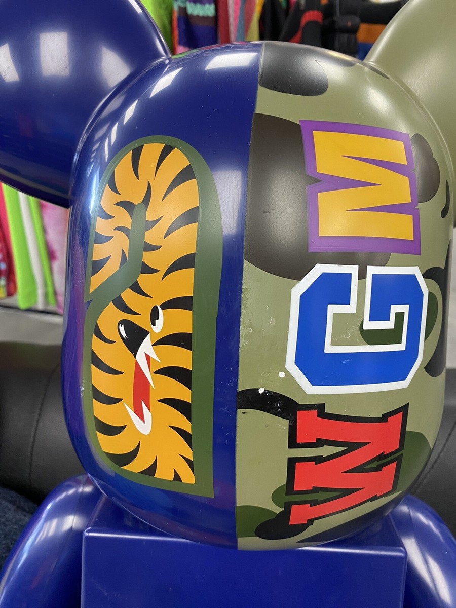 Medicom Bearbrick X Bape Camo Shark Navy 1000% 2017