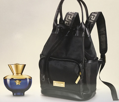 VERSACE Femme Dylan Blue Gift Set Backpack NEW EDP  Italy Bag LIMITED NO BOX NEW