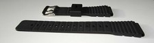 20mm Rubber Resin Strap to Fit Casio Watches Model 127F1M, 24mm Shoulders