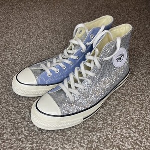 Hotel Kalinga Converse Bianche Con Para Sneakers Glitter Converse