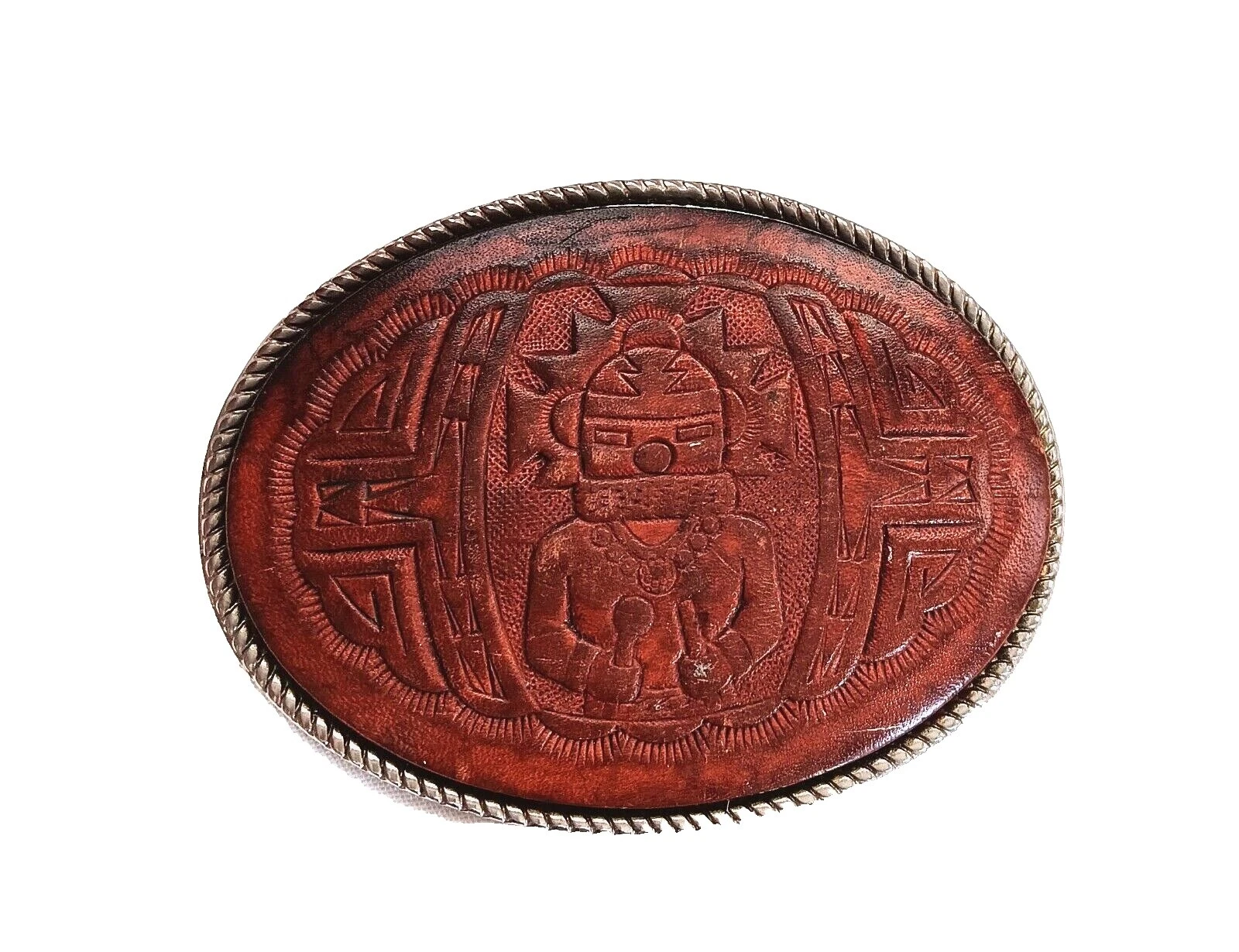 Hebillas de Cinturón Cuero Nativo Americano