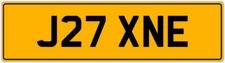JANE 😎 JAN JOANNE JOAN JANINE PRIVATE REGISTRATION NEW CAR NUMBER PLATE J27 XNE