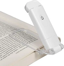DEWENWILS LED Book Light Rechargeable 4 Brightness Adjustable for Reading in Bed