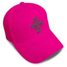 Baseball Cap Jerusalem Cross Crusader A Embroidery Dad Hats for Men & Women