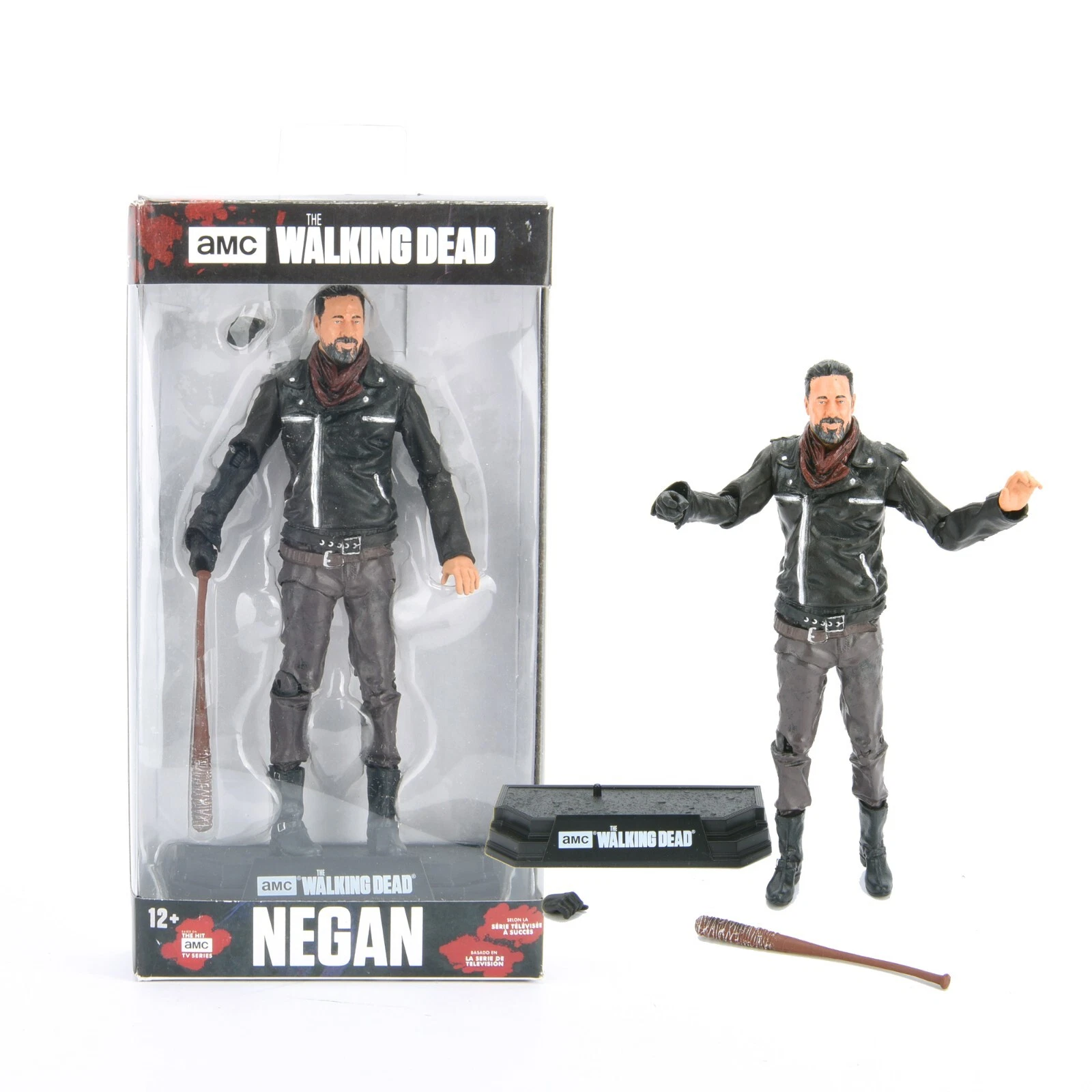 AMC TV Series The Walking Dead Negan Action Figure 7" w/Baseball Bat Gift - Picture 1 of 11