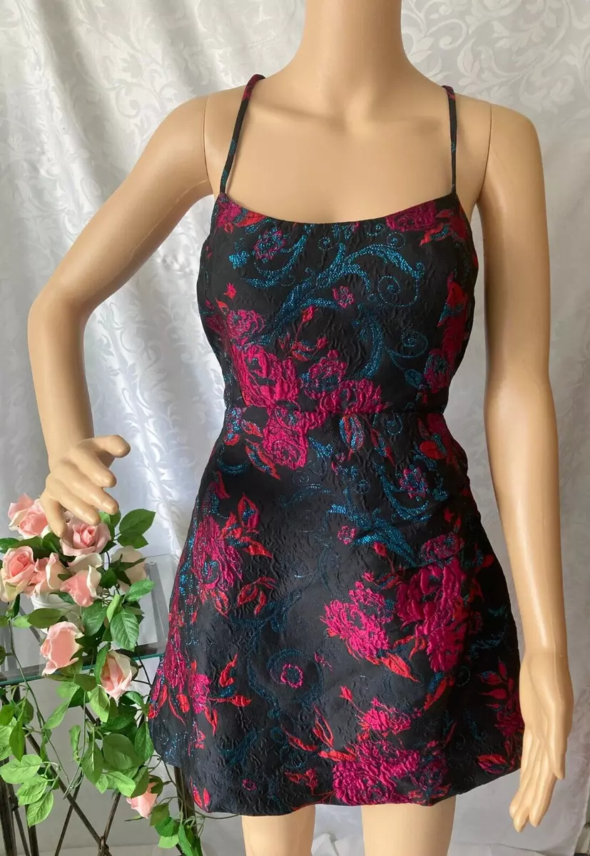 Urban outfitters black motif dress cheap