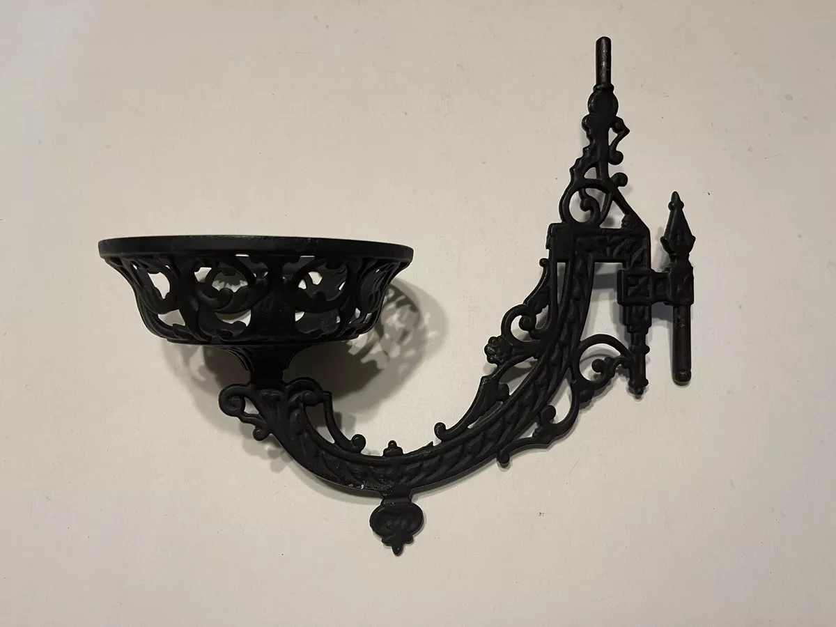 Black sale iron sconces