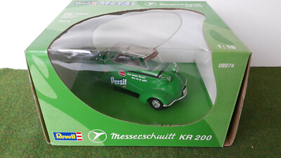 Miniature Messerschmitt KR 200 Persil 1/18 - Revell 08974 - Voiture Publicitaire Collection
