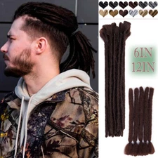 Dreadlocks Hair Extension Single Ended Dreads Handmade Braids Real as Human Locs