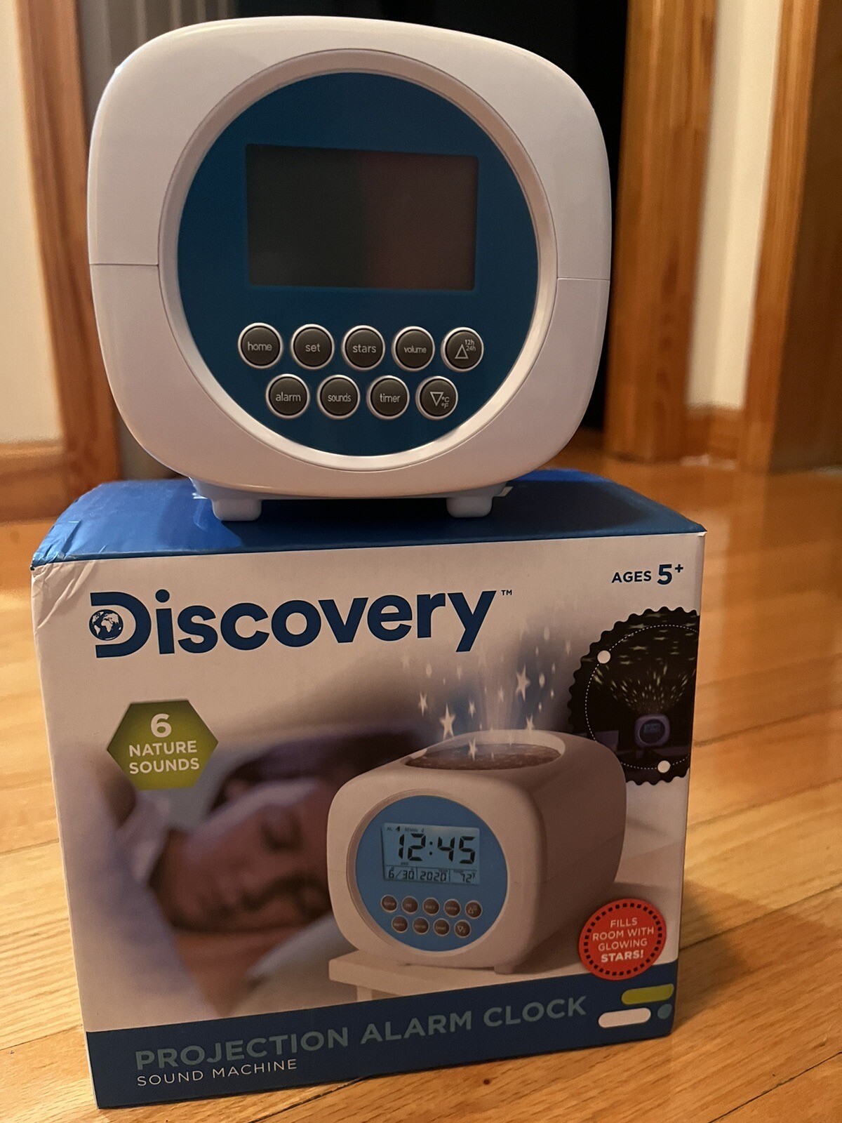 Discovery Projection Alarm Clock
