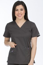 New with Tags Med Couture Women's Mobility Scrub Top 8553