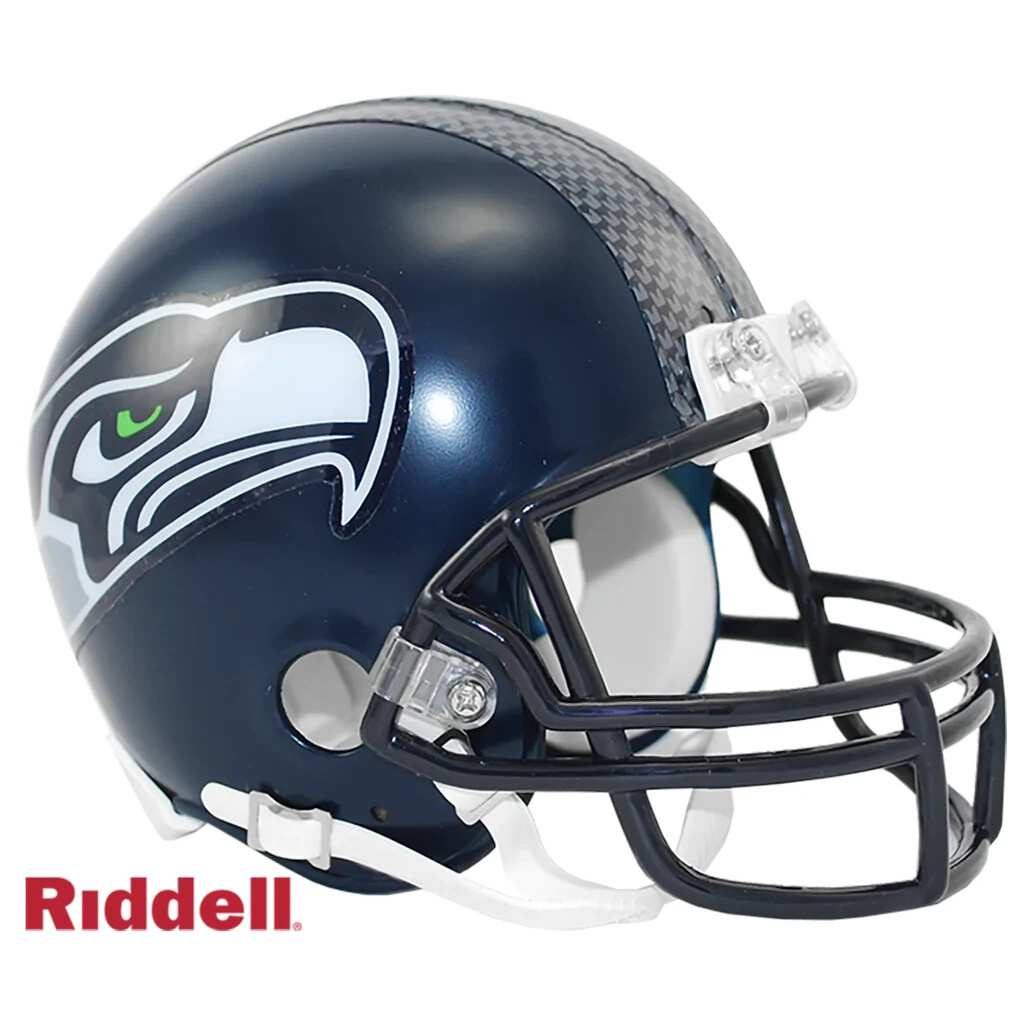 Riddell NFL Seattle Seahawks VSR4 Mini Replica Helmet NIB SALUTE TO ...