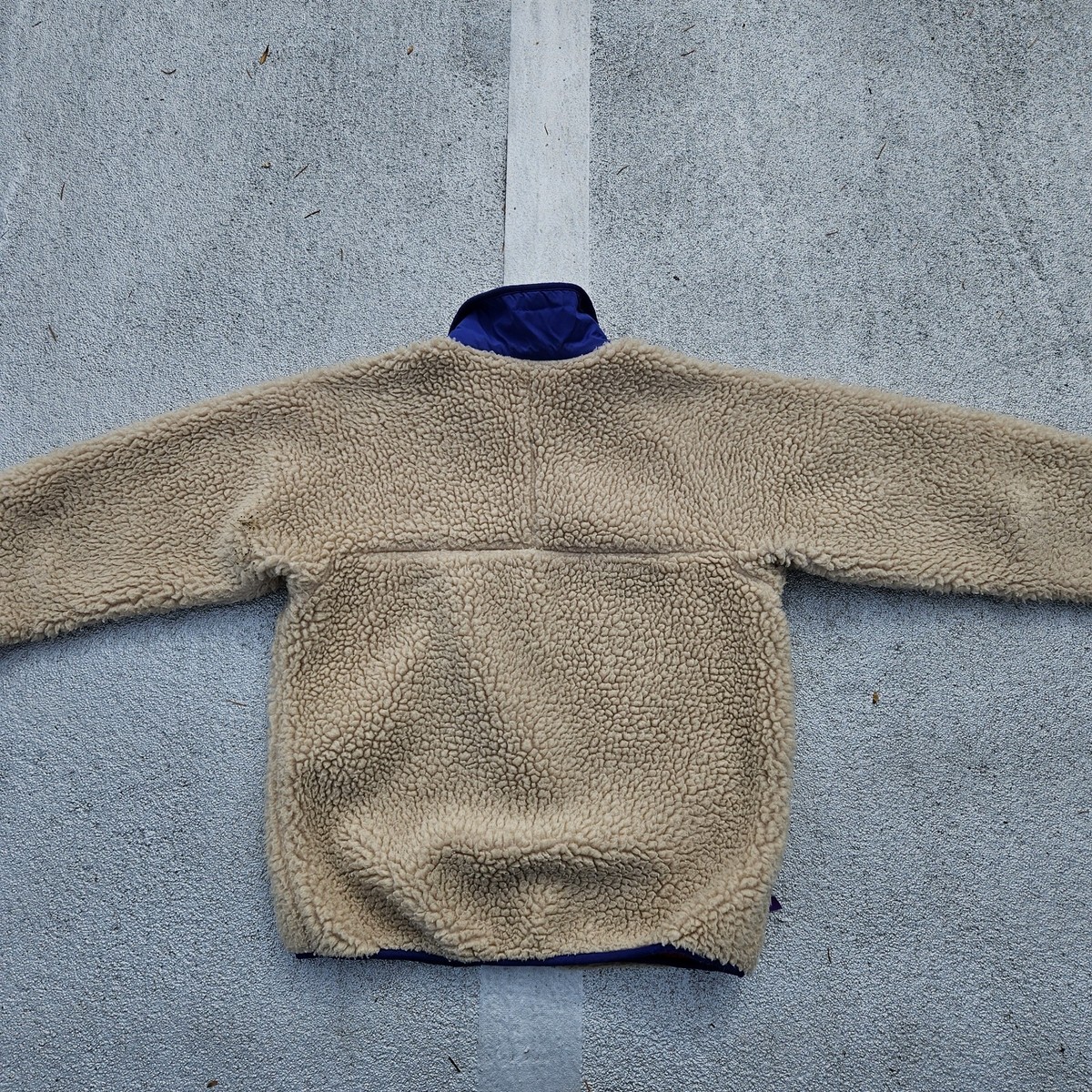 Vintage 1980s Patagonia Retro X Deep Pile Oatmeal Size Vintage 1980s Patagonia Retro X Deep Pile Oatmeal Size