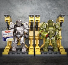 IN HAND 11/27 Fallout T-60 Power Armor Set & Station MULTI-LISTING Mega Construx