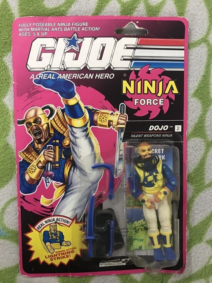 Gi Joe Ninja Force Dojo Mosc Sealed Vintage 1991 .