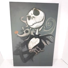 Jack The Pumpkin King Zero Canvas Print Art Disney Nightmare Before Christmas