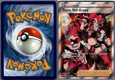 2020 Pokemon, Sword & Shield Base, #202/202 Team Yell Grunt, Full Art Ultra Rare