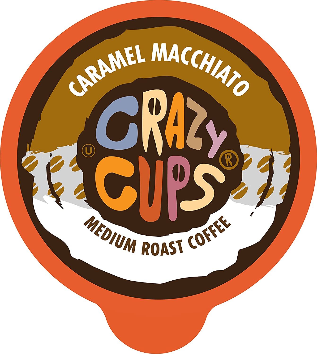 Crazy Cups Caramel Macchiato Flavored Coffee 22 to 110 K cups Pick Any Size