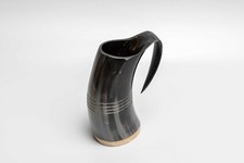 Beer Natural Horn Drinking Tankard