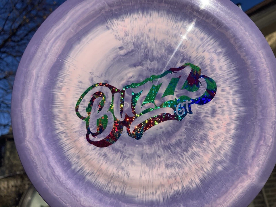 Limited Edition OOP ESP Buzzz GT-Swirly Pink & Purple w Party Time Bar Stamp - Image 4 of 4