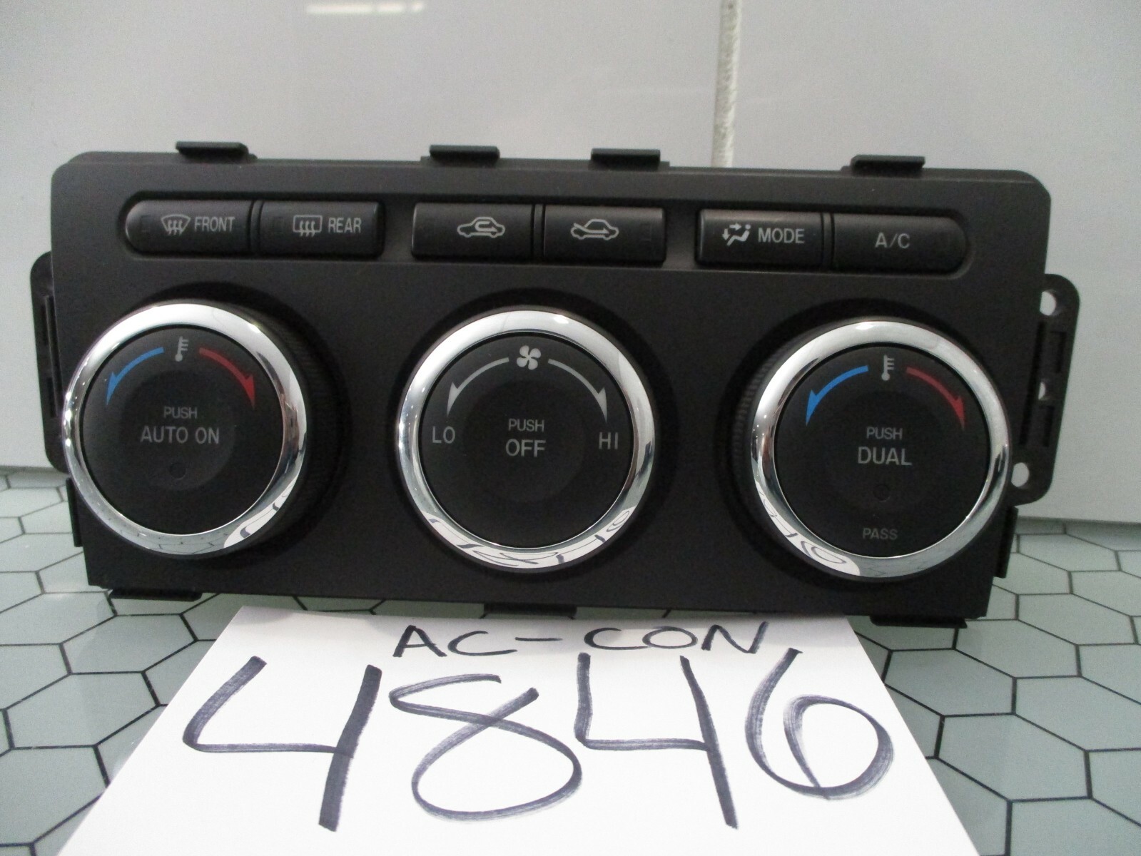09 10 11 12 13 Mazda 6 AC and Heater Control Used Stock #4846-AC