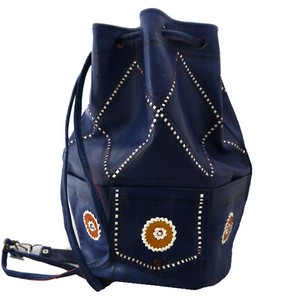 vintage drawstring duffle bag