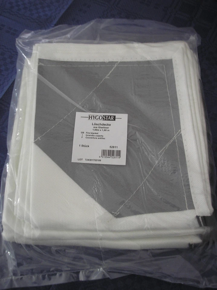 HYGOSTAR® Löschdecke XXL FIRE PROTECT Profi-Löschdecke