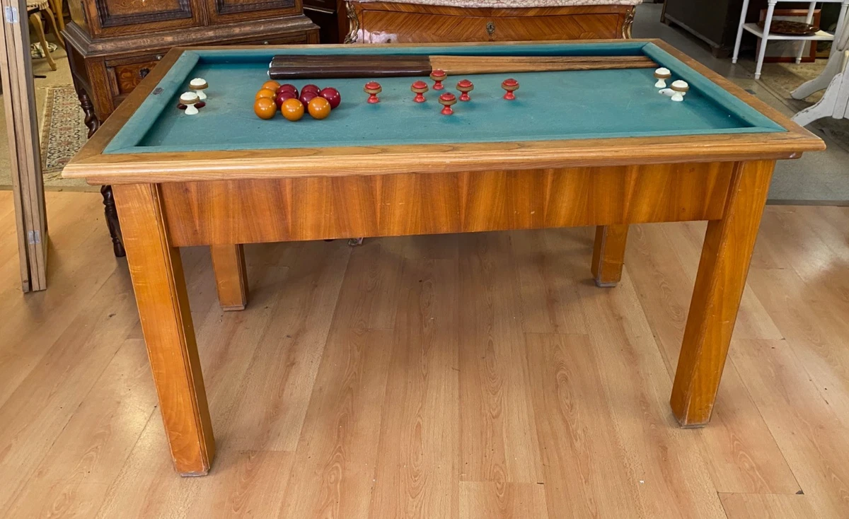 Queue de billard professionnel avec bout en caoutchouc - 146 cm