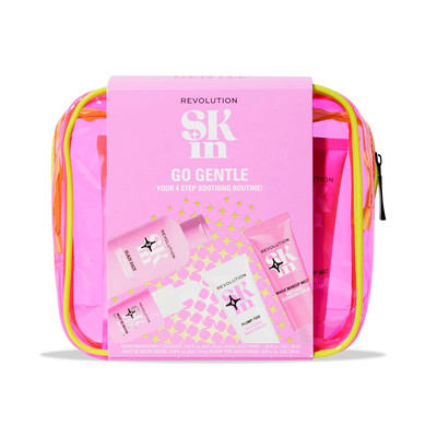 Revolution Skin, Go Gentle Starter Kit, Sanftes Hautpflege-Set Mit Reiniger, Ton