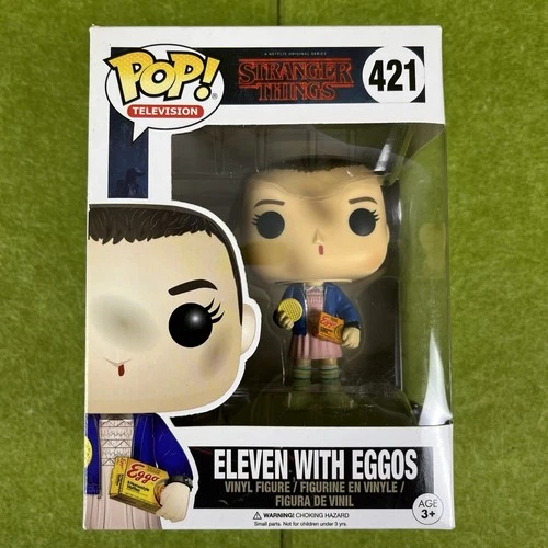 Funko Pop! Stranger Things: Vinyl Figure Eleven with Eggos #421 VGC
