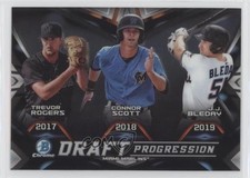 2019 Bowman Draft Chrome Progression JJ Bleday Connor Scott Trevor Rogers 0q1p