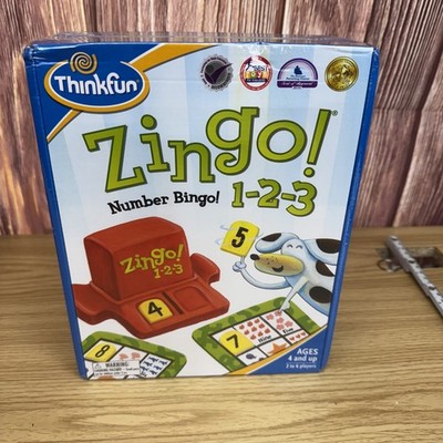 Think Fun Zingo 1-2-3 Number Bingo Game