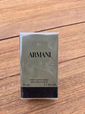 Vintage Armani After Shave Lotion 75ml OVP SEALED Cosmair Paris RARITÄT 80s/90s