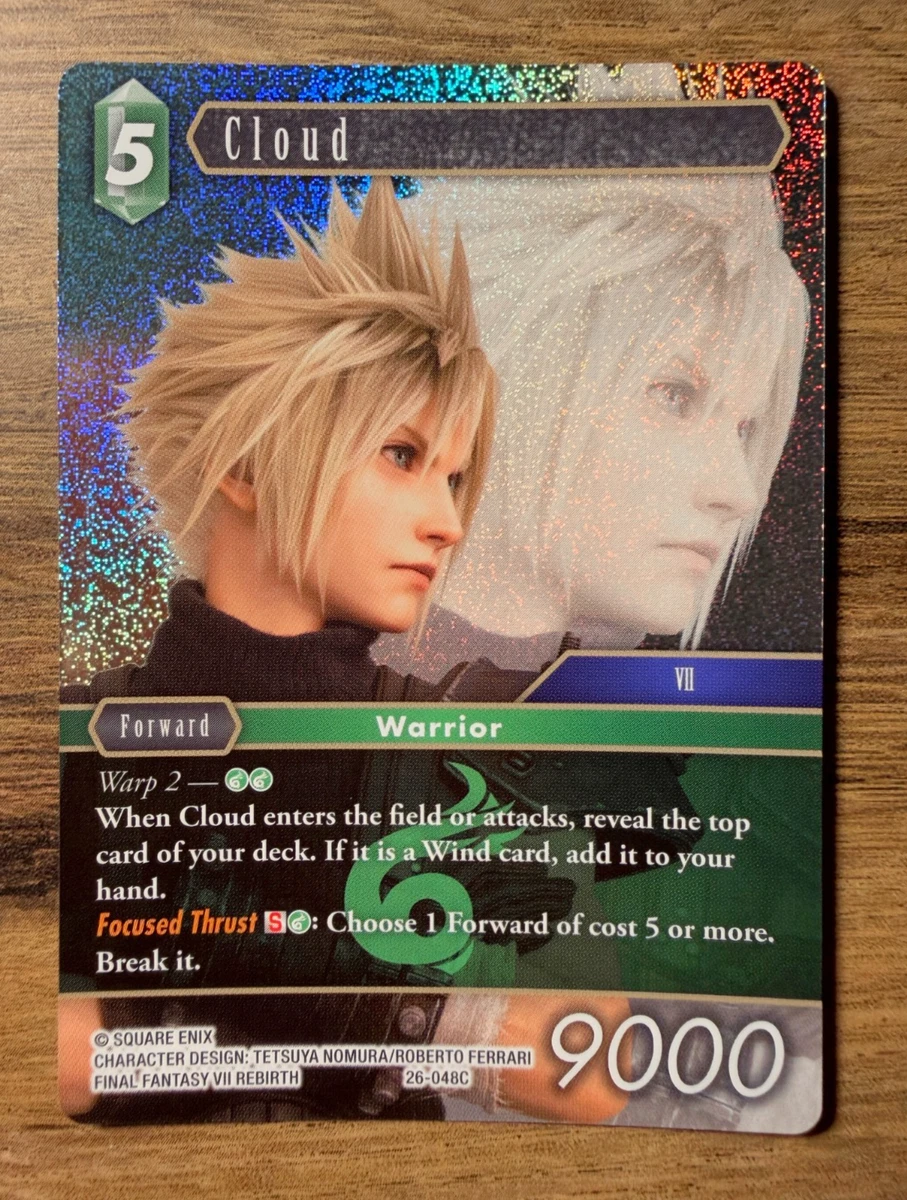 PSA 10 クラウド FINAL FANTASY カード　FFTCG FF7 Final Fantasy Cloud in Individual Collectible Card Game Cards for