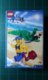 LEGO Pirates 4 Juniors Set # 7080 Scurvy Dog And Crocodile New / Sealed 2004