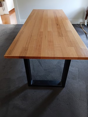 Tasmanian Oak 8 seater dining table | eBay Australia