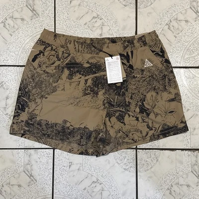 New Nike ACG ‘Reservoir Goat’ Print Training Shorts Men’s Size Large HJ2889-297 - Image 1 of 4