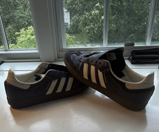 adidas Samba Mens Blue Low Top Lace-Up Sneake...