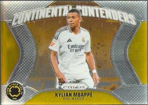 2025 Prizm Club World Cup #24 Kylian Mbappe Continental Real