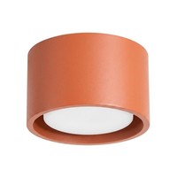 Deckenleuchte Aluminium Ockerrot GX53 Modern Esszimmer Ø 10 Cm Deckenlampe Flur