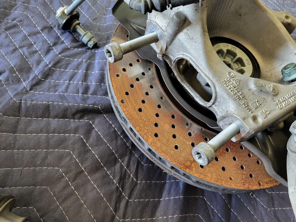 Левая передняя подвеска на колено для Porsche Boxster 718 2,0 л RWD Б/У от оригинального производителя - Изображение 4 из 4