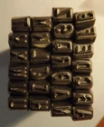 Harley  VIN letters Set 7/32  stamps punches